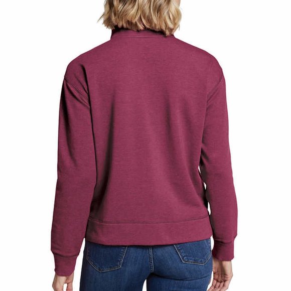 EDDIE BAUER Women ¼ Zip Fleece - Picture 2 of 3